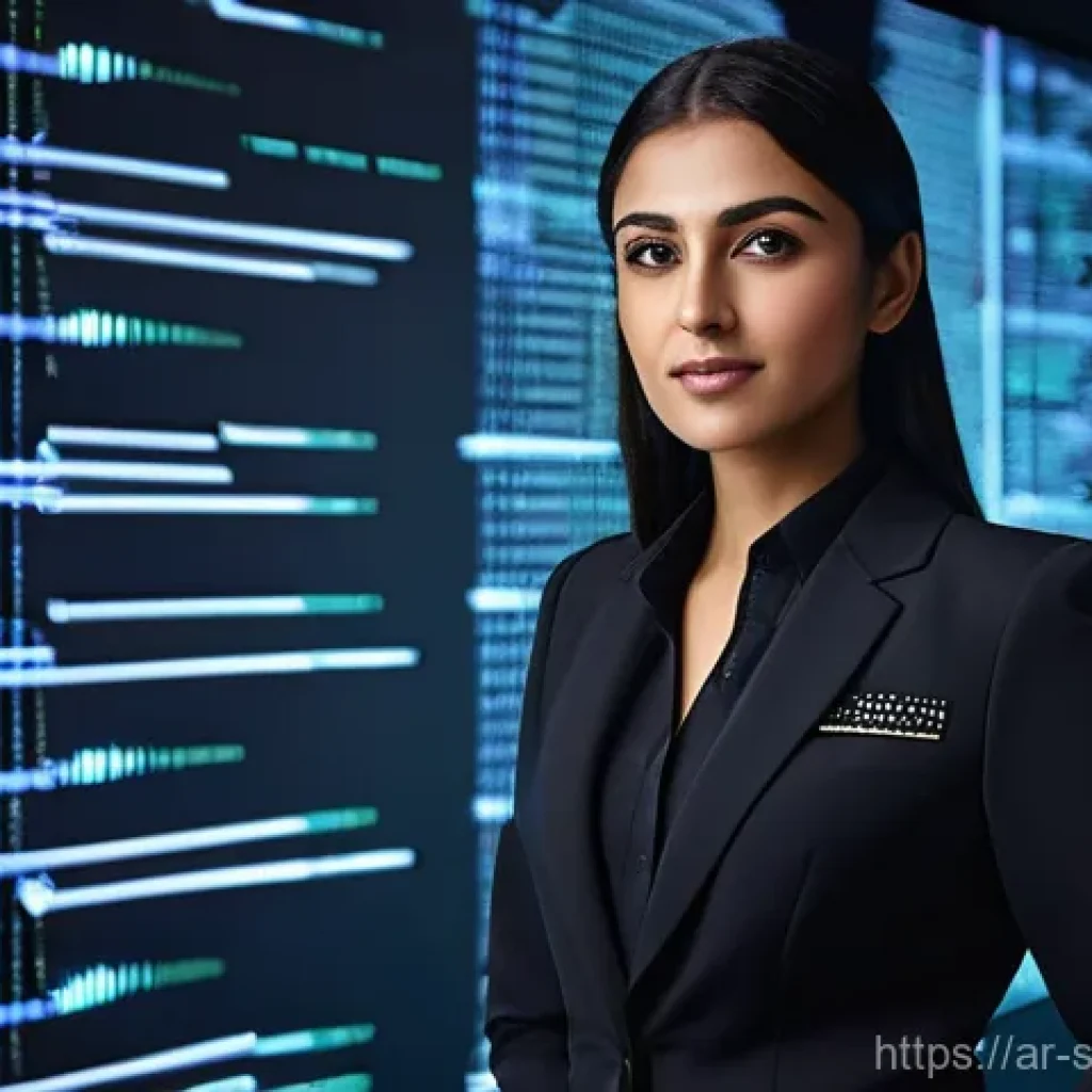 소프트웨어 공급망 보안 현황 및 동향 분석 - **Prompt:** A highly focused Arab male or female cybersecurity expert, in their late 20s to early 40...