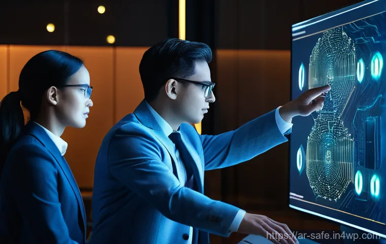 소프트웨어 공급망 보안의 디지털 전환 전략 - **A Digital Fabric Under Vigilant Guard**
    *   **Description:** An intricate, glowing network of ...